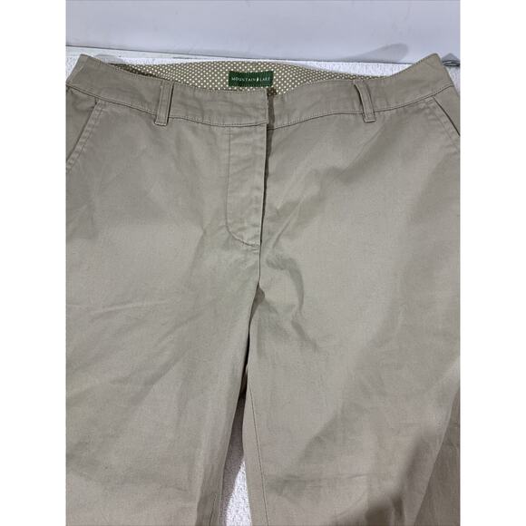 Mountain Lake Wide Leg Cropped Pants Womens Size 10 Khakis - Picture 6 of 6